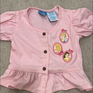 y2k Disney Princess peplum top